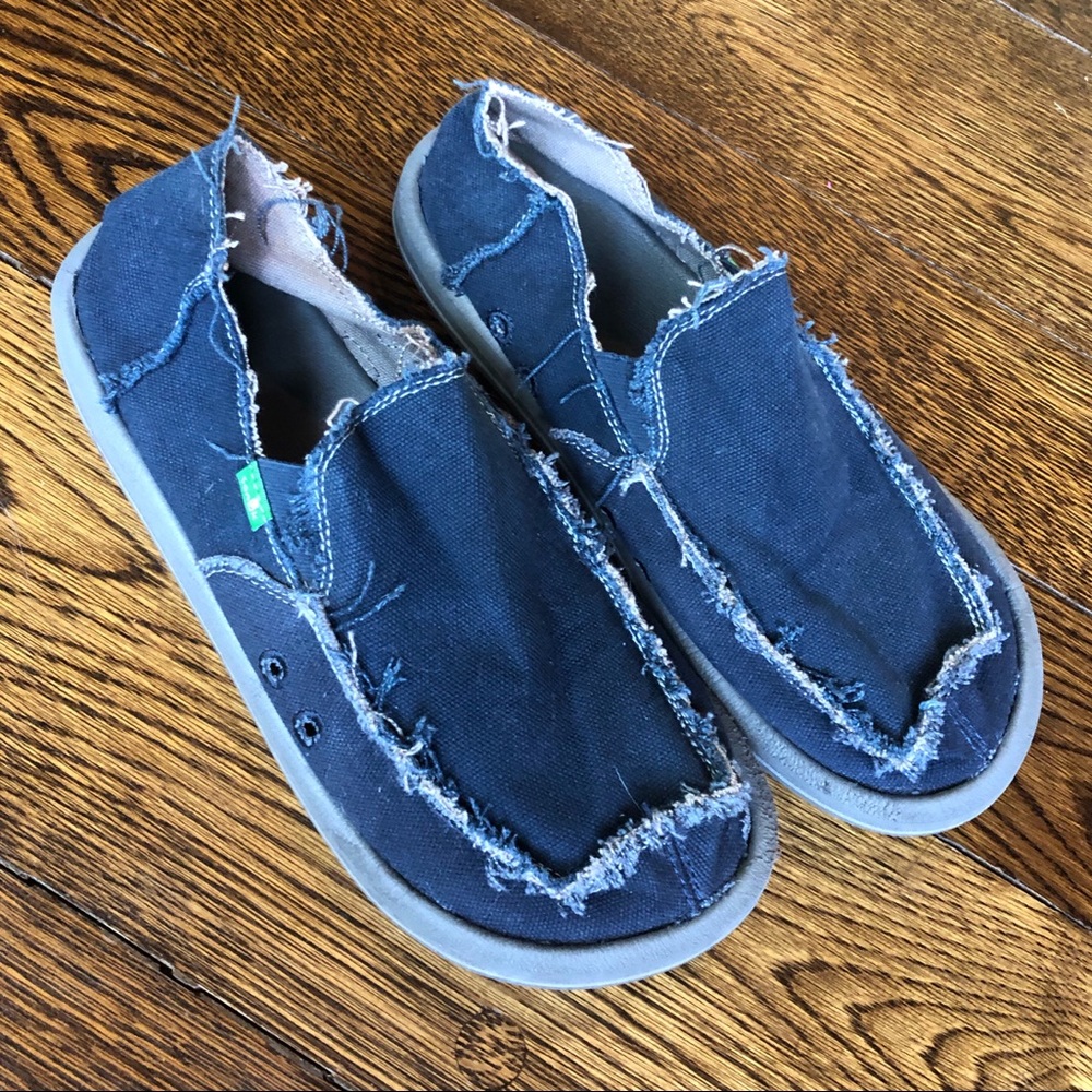 Sanuk mens Vagabond loafers size 9m